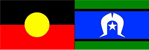 Aboriginal flag and Torres Strait Islander Flag