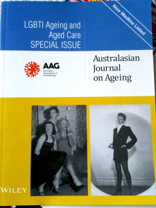 Picture of AAG LGBTI ageing and aged care journal